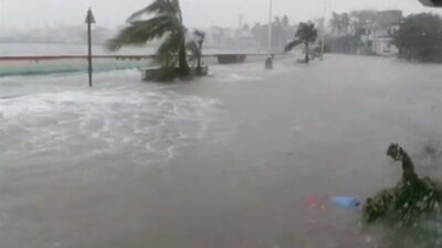 Ülkenin meteoroloji servisi Pagasa'ya göre, Fung Wong Tayfunu Pazar günü