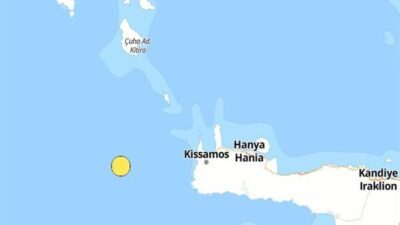 Boğaziçi Üniversitesi Kandilli Rasathanesi ve Deprem Araştırma Enstitüsü (KRDAE) verilerine