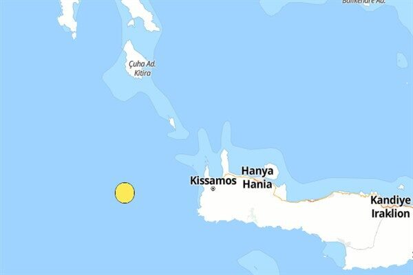 Boğaziçi Üniversitesi Kandilli Rasathanesi ve Deprem Araştırma Enstitüsü (KRDAE) verilerine