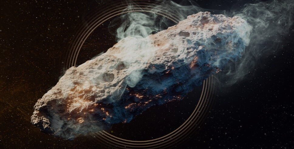 Kuyruklu yıldızların, Güneş'e yaklaşırken genellikle gaz ve tozdan oluşan bir