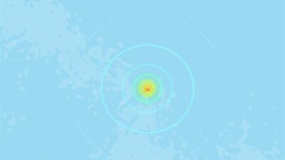 Güneydoğu Hint Sırtı’nda deprem Amerika Birleşik Devletleri Jeoloji Araştırmaları Kurumu’nun (USGS) verilerine göre, Güneydoğu