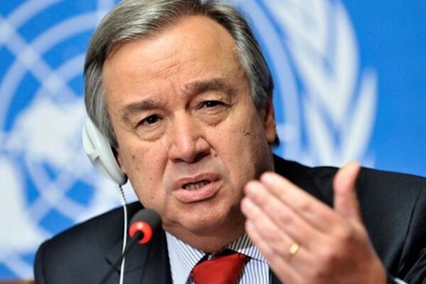 Birleşmiş Milletler Genel Sekreteri Antonio Guterres, iklim değişikliğinin yol açtığı şokların