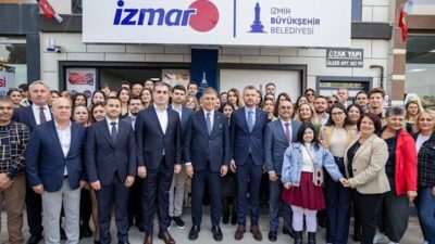 İzmir Büyükşehir Belediyesi’nin tanzim satış markası İZMAR, Buca Yenigün Mahallesi ve