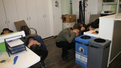 Tatbikat, yalnızca ana hizmet binasıyla sınırlı kalmadı; Kartal Belediyesi’ne bağlı