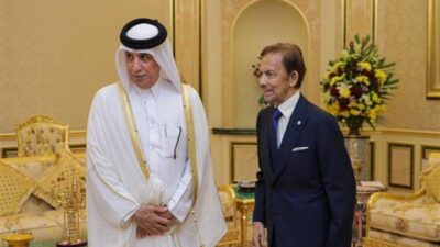 Brunei Sultanı Bolkiah, Katar Dışişleri Bakanlığı Devlet Bakanı Sultan bin