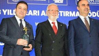 Kayseri OSB Başkanı Yalçın ve yönetimi, Organize Sanayi Bölgeleri Üst Kuruluşu