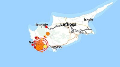 Boğaziçi Üniversitesi Kandilli Rasathanesi ve Deprem Araştırma Enstitüsü (KRDAE) verilerine