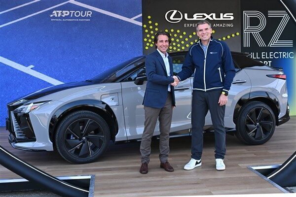 2026–2028 yıllarını kapsayan yeni anlaşmayla Lexus, ATP Tour’un Resmi Otomotiv