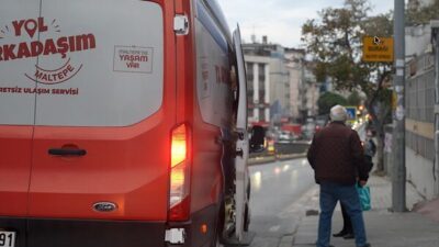 Maltepe, Büyükbakkalköy Mahallesi’nde “Yol Arkadaşım Maltepe” adıyla ücretsiz ulaşım hizmeti
