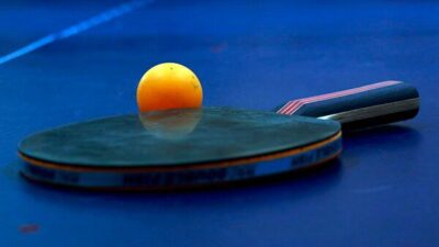 Suudi Arabistan'ın başkenti Riyad'da düzenlenen İslami Dayanışma Oyunları’nda masa tenisi çift