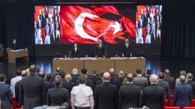 Kongre ve Sergi Sarayı Çok Amaçlı Salon’da gerçekleştirilen Meclis Toplantısı’nda