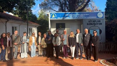 Antalya Muratpaşa Belediyesi’nin görme engelliler için geliştirdiği “Kitaplar Konuşuyor” projesinde,