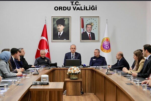 Her ay düzenli olarak yapılan ve ilin genel güvenlik, asayiş