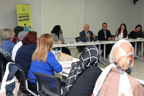 Nilüfer Belediye Başkanı Şadi Özdemir, ilçede faaliyet gösteren 34 mahalle