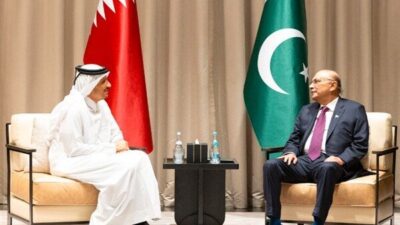 Pakistan İslam Cumhuriyeti Cumhurbaşkanı Asif Ali Zerdari, Doha'da düzenlenen İkinci