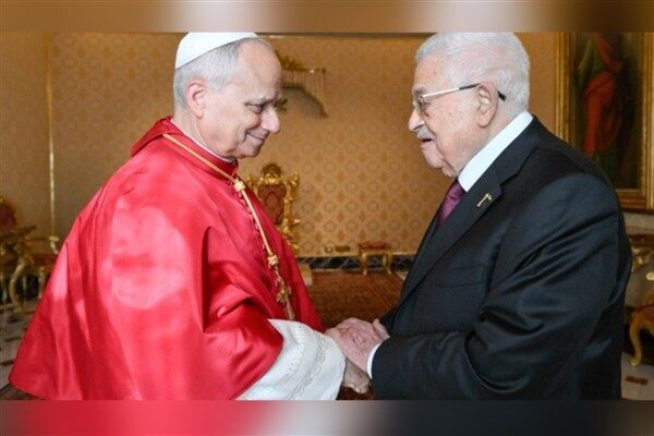 Papa XIV. Leo, Perşembe günü Filistin Devlet Başkanı Mahmud Abbas