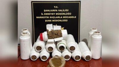 Şanlıurfa İl Emniyet Müdürlüğü’ne bağlı Birecik Narkotik Suçlarla Mücadele Büro