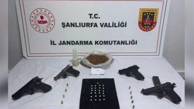 Şanlıurfa İl Jandarma Komutanlığı tarafından “narkotik suçlarla mücadele” kapsamında Haliliye