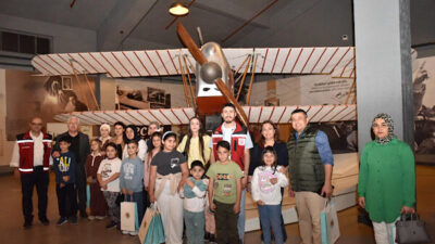 Etkinlik kapsamında 20 aile, Burhanettin Onat Çocuk Kütüphanesi, Araba Müzesi,