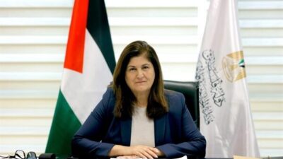 Filistin Dışişleri ve Gurbetçiler Bakanı Farsin Aghabekian Shaheen, Hollanda Krallığı