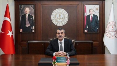 Bakan Tekin, konuşmasında eğitimin dönüştürücü gücünü geliştirmeyi ve insanlığın ortak