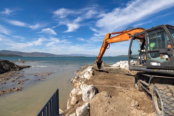 İzmir Büyükşehir Belediyesi İZSU Genel Müdürlüğü tarafından , Yarımada bölgesindeki
