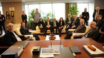 Ziyarette Prof. Dr. Ümit Özdağ, Zonguldak Ticaret ve Sanayi Odası