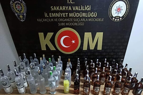 Sakarya Cumhuriyet Başsavcılığı koordinesinde, Sakarya İl Emniyet Müdürlüğü tarafından kaçakçılık
