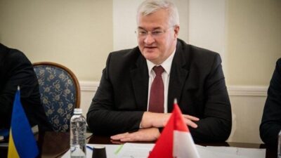 Ukrayna Dışişleri Bakanı Andrii Sybiha, Norveç Dışişleri Bakanı Espen Barth