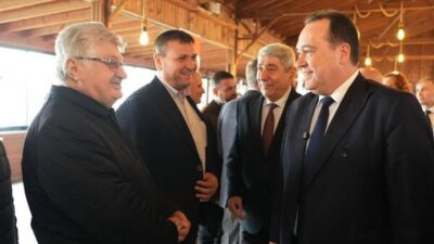 Başkan Dutlulu’ya ziyarette Soma Belediye Başkanı Sercan Okur, Büyükşehir Belediyesi