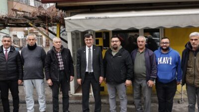 Her durağı tek tek gezerek esnaflarımızla birebir sohbet eden Belediye