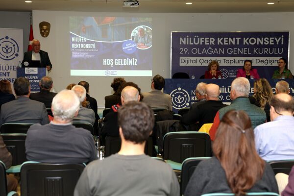 Başkan Özdemir: Herkesin sesinin yansıdığı bir Nilüfer istiyoruz Nilüfer Kent Konseyi’nin 29’uncu Olağan Genel Kurulu, Bursa Akademik Odalar