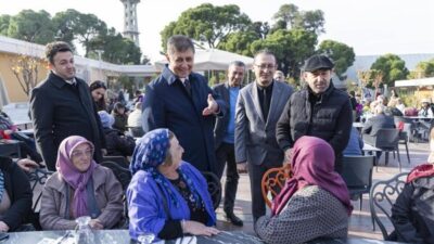 Geçen ay Beydağ’da saha turu yapan ve Erikli Mahallesi’nde vatandaşlarla