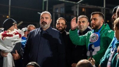 Çaykur Rizespor A.Ş. Başkanı Turgut, yönetim kurulu üyeleriyle birlikte İkas