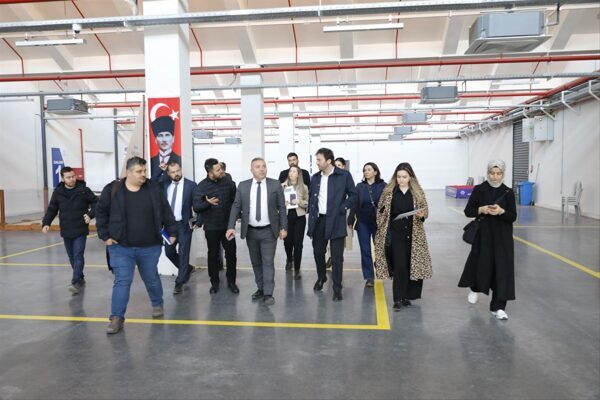 Projenin yapılacağı Aydın Tekstil Park içerisinde yer alan alanda Aydın