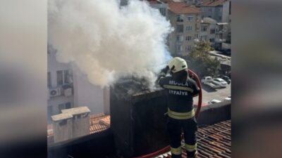 Muğla Büyükşehir Belediyesi İtfaiyesi, vatandaşları baca bakımı konusunda uyararak düzenli