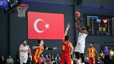 Çayırova Belediyesi, Türkiye Basketbol Ligi 13. hafta mücadelesinde Göztepe ile karşı
