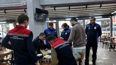 Çorlu Belediyesi Zabıta Müdürlüğü ekipleri ve Çorlu İlçe Tarım ve