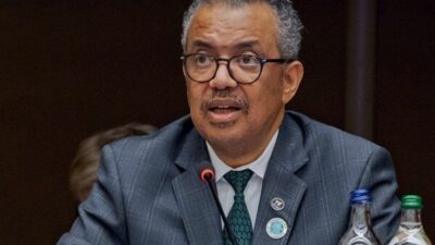 Dünya Sağlık Örgütü (DSÖ) Genel Direktörü Tedros Adhanom Ghebreyesus, Japonya'dan