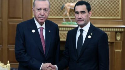 Cumhurbaşkanı Recep Tayyip Erdoğan, Türkmenistan’ın başkenti Aşkabat’ta düzenlenen Uluslararası Barış