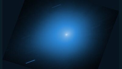 Avrupa Uzay Ajansı'ndan (ESA) yapılan açıklamada, "O sırada kuyruklu yıldız,