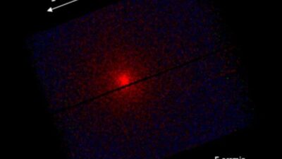 Avrupa Uzay Ajansı'ndan (ESA) yapılan açıklamaya göre, XMM-Newton, kuyruklu yıldızı