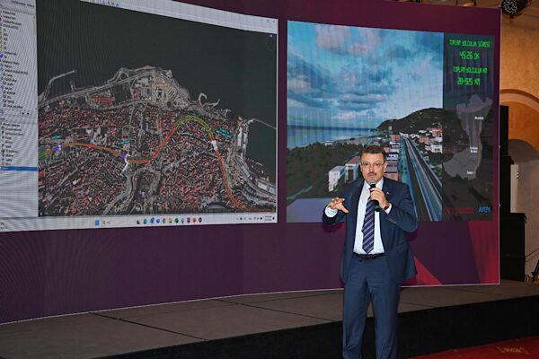 Trabzon Büyükşehir Belediye Başkanı Genç, Hafif Raylı Ulaşım Sistemi Projesi’nin