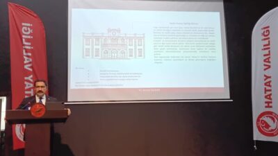 Hatay Valiliği’nin yeni logosu, düzenlenen bilgilendirme toplantısıyla kamuoyuna tanıtıldı. Hatay