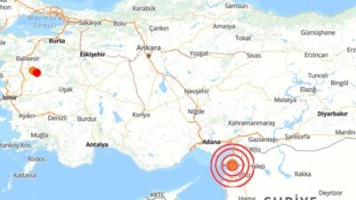 Boğazi&ccedil;i &Uuml;niversitesi Kandilli Rasathanesi ve Deprem Araştırma Enstit&uuml;s&uuml; (KRDAE) verilerine