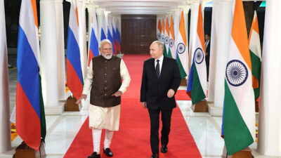 Rusya Dışişleri Bakanlığı, Rusya Devlet Başkanı Vladimir  Putin için Hindistan