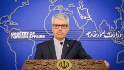 İran Dışişleri Bakanlığı Sözcüsü Esmail Baqaei, ABD Donanması'nın Venezuela kıyılarına