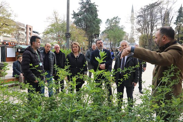 İzmit Yeni Cuma Parkı’nda peyzaj çalışmaları sürüyor İzmit Belediyesi, kent merkezinde yoğun olarak kullanılan Yeni Cuma Parkı’nda