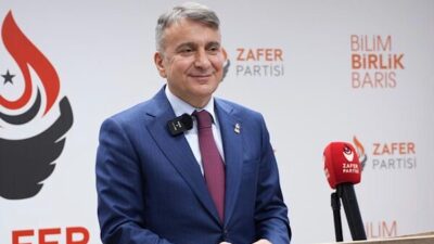 Zafer Partisi Sözcüsü Azmi Karamahmutoğlu, partisinin haftalık olağan basın toplantısında