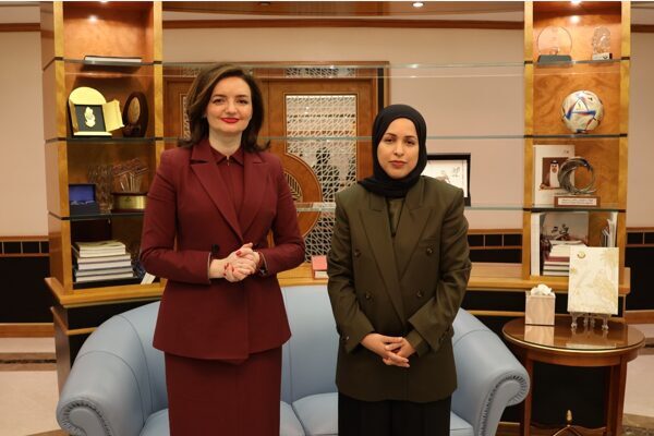 Katar’ın BM Daimi Temsilcisi Al Sani, Ukraynalı Bakan Mariana görüştü Görüşmede ikili ilişkiler ve özellikle çok taraflı iş birliği çerçevesinde